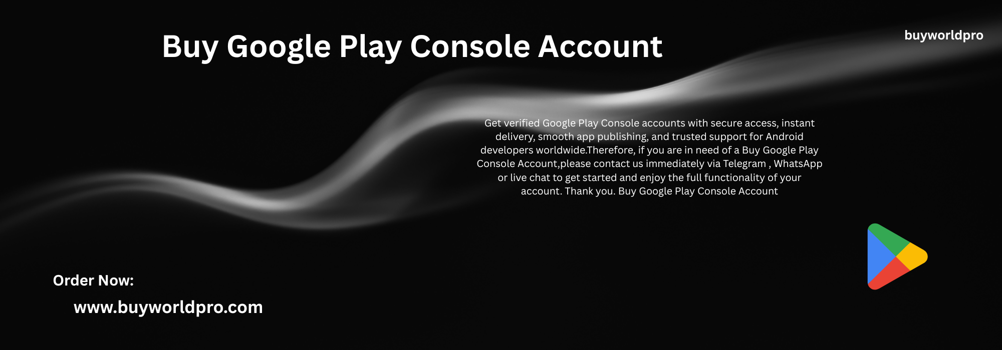 buy google play console account
